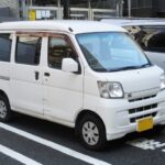 軽バン駐車場