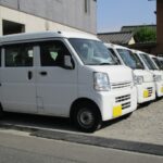 軽バン複数台