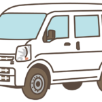 軽バンのイラスト