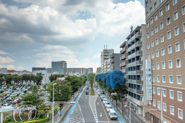 さいたま新都心の風景